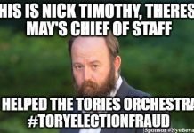 #ToryElectionFraud – Civil War in the Conservative Party