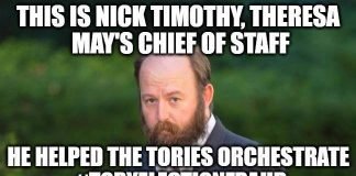 #ToryElectionFraud – Civil War in the Conservative Party