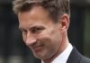 Jeremy Hunt faces Nurses strike over pay cap after MPs get payrise