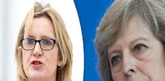 Does Conservatives Home Secretary Rudd say: “We do not need more police” because her predecessor & boss cut 20,000 of them?