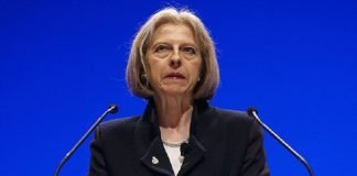 “This crying wolf about Police cuts must stop – it doesn’t serve the public.” Theresa May
