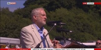 Jeremy Corbyn at the Durham Miner’s Gala – Full Speech