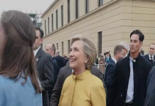 Welsh woman meets Hillary Clinton. Tells her ‘Bernie would have won’ and ‘Only you could lose to Trump’