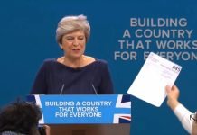 Theresa May handed her P45