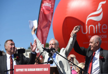 Tory plan to hold a party on the grave of the miners CANCELLED as catering company Asparagus pulls out.