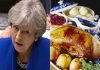 “… the Prime Minister told the Radio Times that on Christmas day she: ‘likes to prepare and cook her own goose’…”