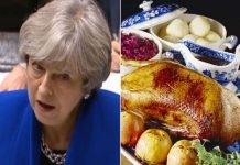 “… the Prime Minister told the Radio Times that on Christmas day she: ‘likes to prepare and cook her own goose’…”
