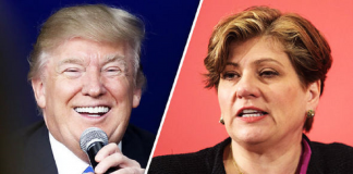 Emily Thornberry: “Trump is not crying “Fire!” in a crowded theatre; he is deliberately setting fire to the theatre.”