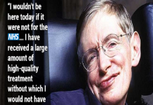 Professor Stephen Hawking: the genius who defended the NHS