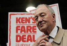 Former Labour London Mayor Red Ken: “I campaigned 4 years ago with Ed Miliband in London, and the result was described as a landslide. So holding on to that is good.”