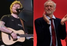 Ed Sheeran says “I love everything Jeremy Corbyn is about.” That’s why the Right Wing press are smearing him.