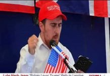 UKIP invade & trash Left wing bookshop.