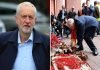 Jeremy Corbyn lays wreath at Hillsborough memorial then makes speech to the Labour Party conference rally in Liverpool