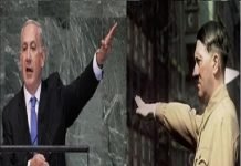 Facebook unpublished the Nye Bevan News page for pointing out the similarities between Benjamin Netenyahu’s Tweets & Hitler’s statements.