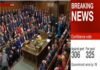 Theresa May’s Tory Government win no Confidence vote 325-306