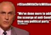 We stand with Chris Williamson. chris williamson