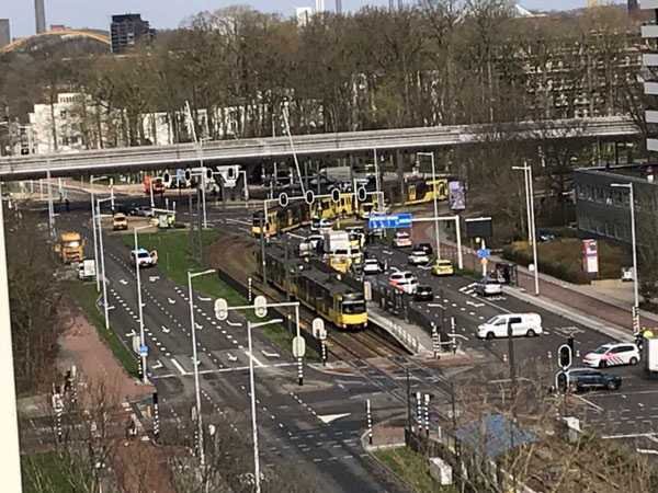  Utrecht at the 24 Oktoberplein tram stop 