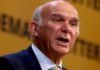 Vince Cable to stand down as Lib Dem leader in May Cable self righteous to the end