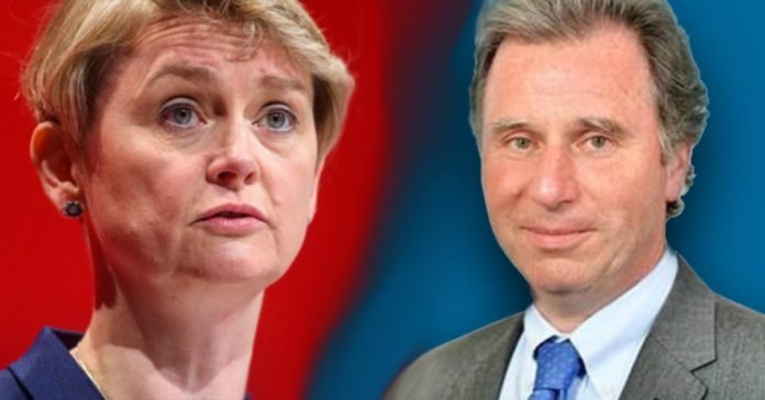 Yvette Cooper and Oliver Letwin