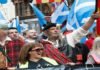 Tens of thousands of Scots march in Glasgow to demand second independence referendum Under One Banner March