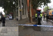 A homeless man who was living in a bus stop has been found dead in east London.